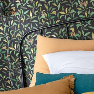 Greenlife behang met vlindertje/blaadjes