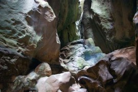 AsCr Fotowand XXL Cave rots+grot bruin