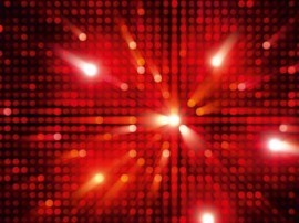 AsCr Fotowand XXL Disco spotlicht rood