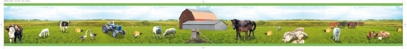 Behangrandje Boerderij/ Farm 102