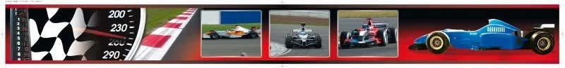 Behangrandje Formule 1 104