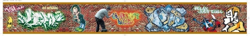 Behangrandje Graffity 105