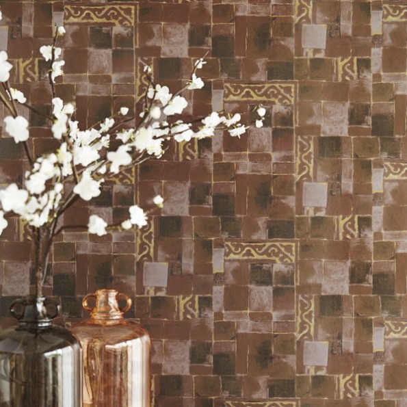 eijf-muse-fotobehang-mosaic-brown-varia-modern-goud-1
