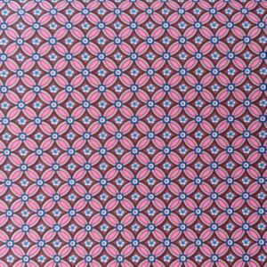 Eijf PIP 3 Geometrie Burgundy bloemetjes paars roze