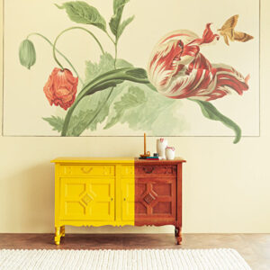 Eijffinger Masterpiece Wallpower Tulip and Poppy Cream