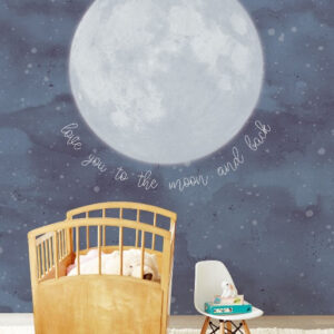 Eijffinger Mini Me Wallpower Over the Moon