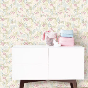 Eijffinger Mini Me Wallpower Vintage Swans