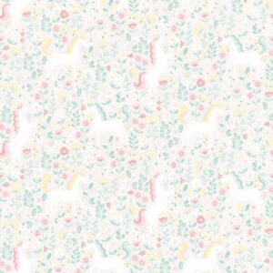 Eijffinger Wallpower  Mini Me behang Unicorns Pastel