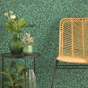 Eijffinger Wallpower Carmen Swirling Leaves Spring 392572