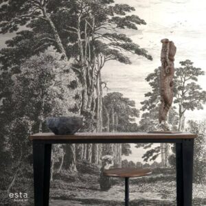 Esta Blush fotobehang bosrijk landschap 158886