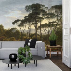 Esta Blush fotobehang met Italiaans landschap 158891