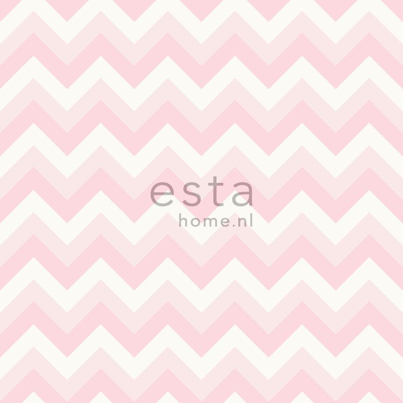 esta-everybody-bonjour-behang-streep-zigzag-roze-wit-1