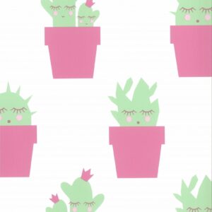 Fabulous World behang met cactus