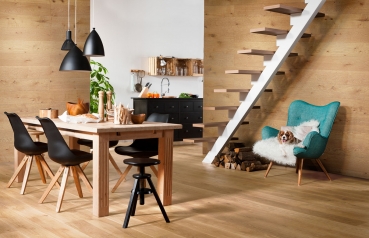 Flowers en Textures fotobehang Oak-