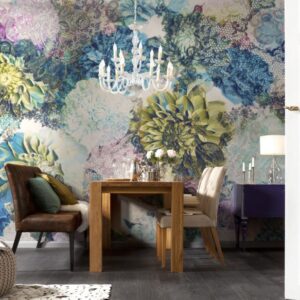 Flowers en Textures fotobehang Frisky Flowers