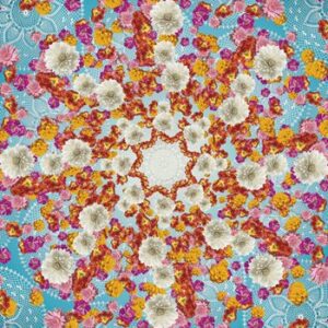 Flowers en Textures fotobehang Happiness