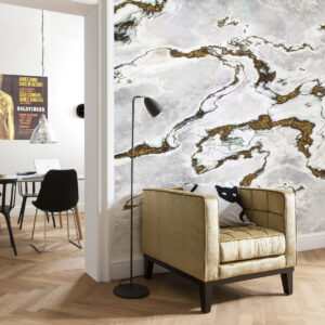 Flowers en Textures fotobehang Marmoro