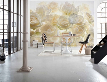 Flowers en Textures fotobehang Shalimar