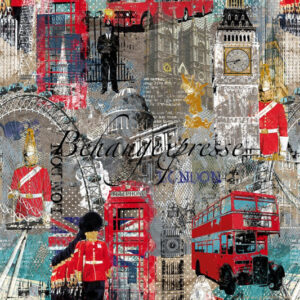 Fotobehang Color Choc London INK6078