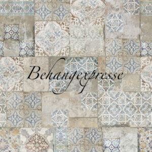 Fotobehang Color Choc met tegelmotief INK6083