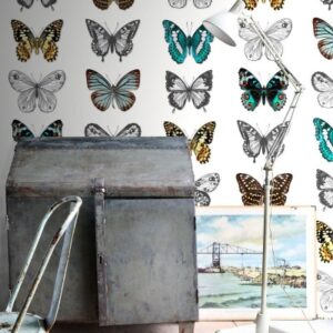 Esta Greenhouse Fotowand XXL met vlinders 158507