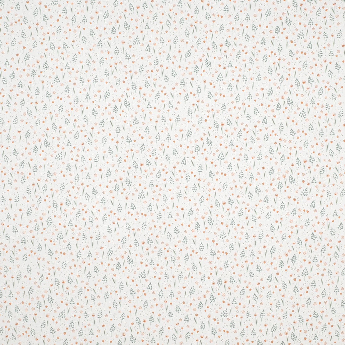 Happy dreams behang met klein bloemetje