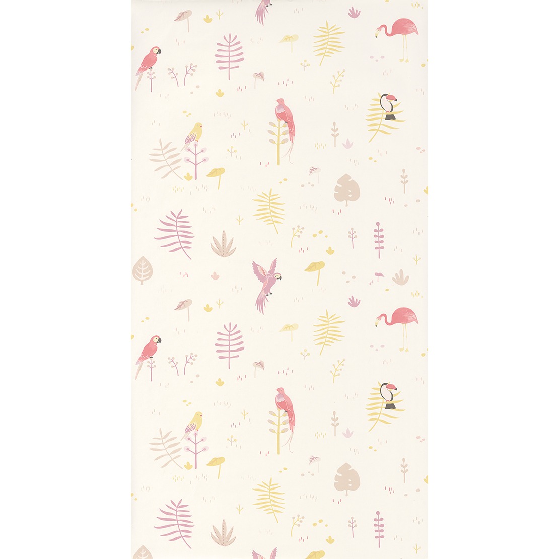 Happy Dreams behang met vogels