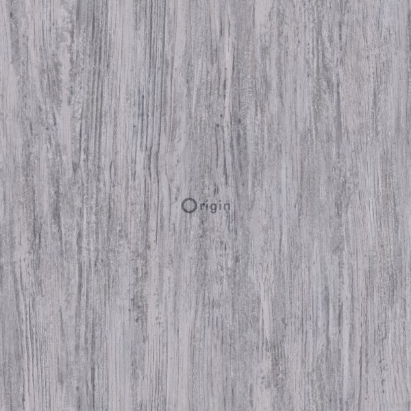 Identity behang met houstructuur grijs 347417