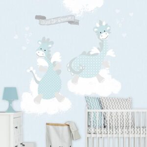 Kay&Liv Fotobehang Dare to Dream bleu INK7024