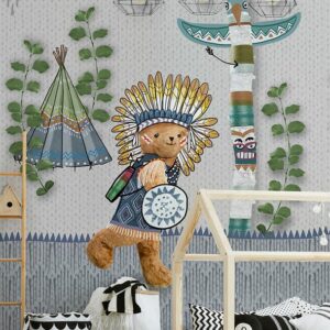 Kay&Liv Fotobehang Totem INK 7034