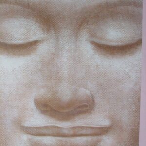 Komar fotowand Boeddha smiling off-white