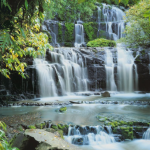 Komar fotowand Kaunui Falls planten+waterval