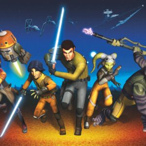 Komar fotowand Star Wars Rebels run