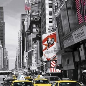 Komar MM fotowand taxi New-York geel