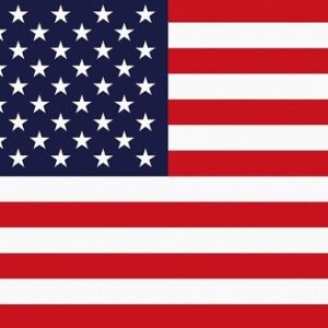Komar MM fotowand V.S. vlag  multikleurig