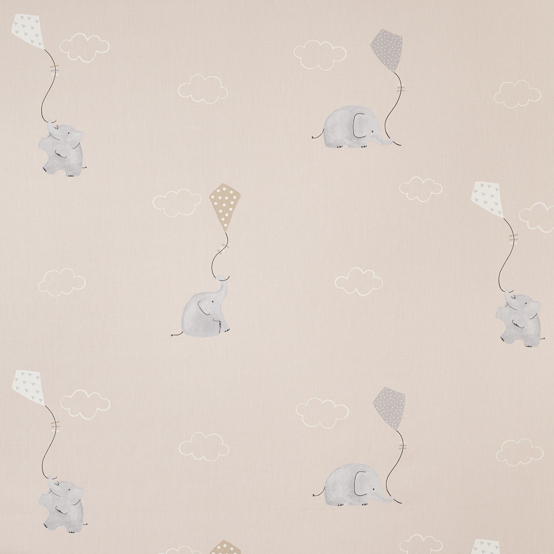 My Little World behang met Olifantjes