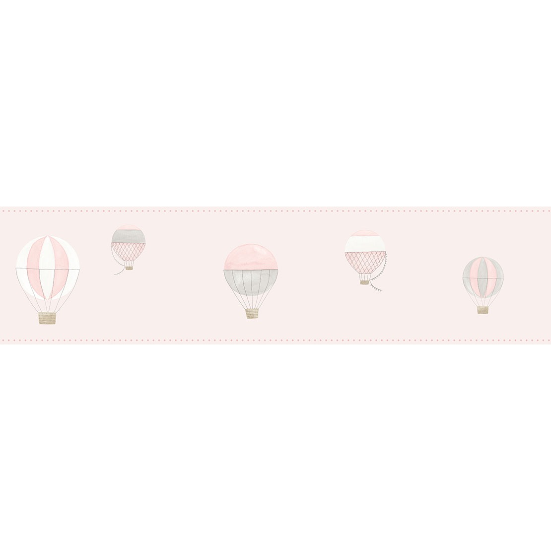 My Little World behangrandje met Luchtballonnen