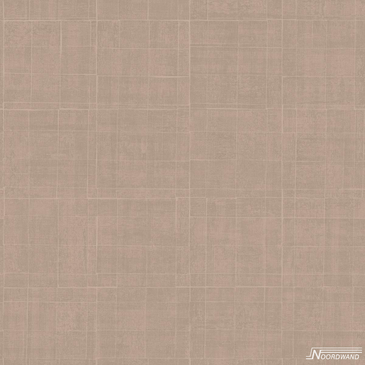 Natural Faux behang met blokjes   G67454