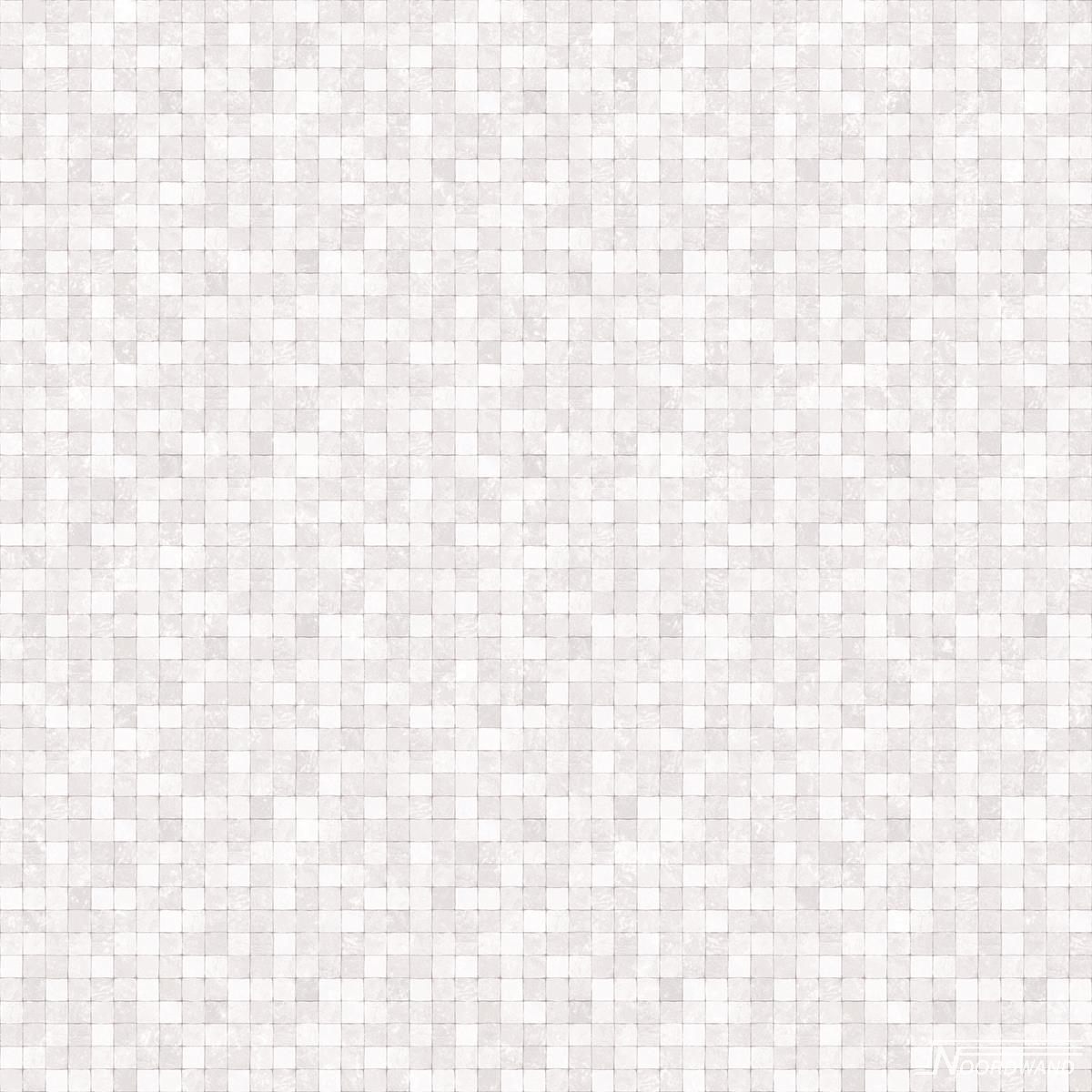 Natural Faux behang met blokjes/Mozaiek G67421