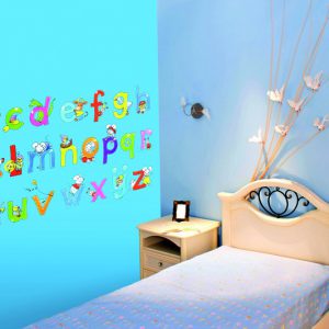 Noordwand Sweet fotowand Alphabet l.blauw