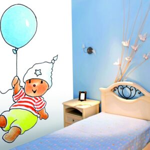 Noordwand Sweet fotowand Bobbi ballon blauw