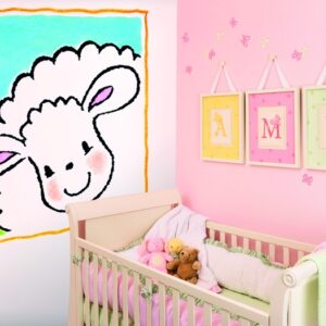 Noordwand Sweet fotowand Jolly Sheep Frame