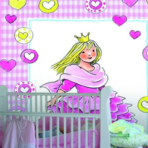 Noordwand Sweet fotowand Lovely Princess