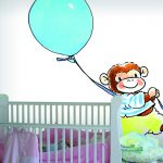 noordwand-sweet-fotowand-monkey-with-balloon-1