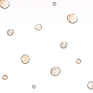 Pilar Burguet behang Burbu(bolletjes) Stone