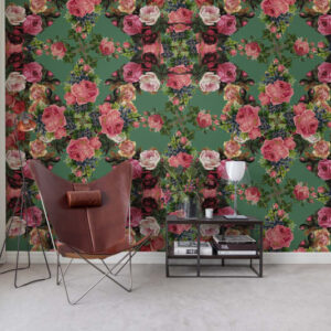 Rebel Walls Fotowand Floral Frida Garden