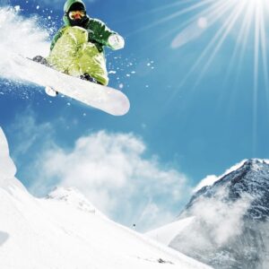 Rebel Walls Fotowand snow board
