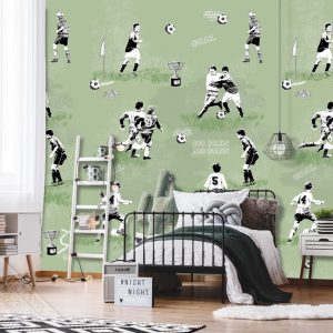 Thomas Wallprint Goal/voetbal