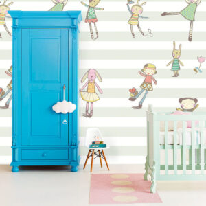 Wallpower Junior fotowand Cuddles  Stripe 364100