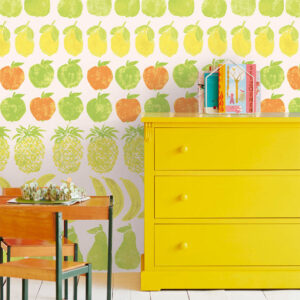 Wallpower Junior Fotowand Fruity Peach 364193